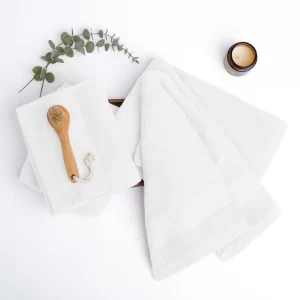 Ultra Soft 100% Cotton 4-Piece Hand Towel Set - Image 5
